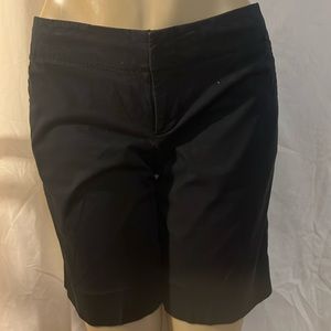 Gap black Bermuda shorts.
